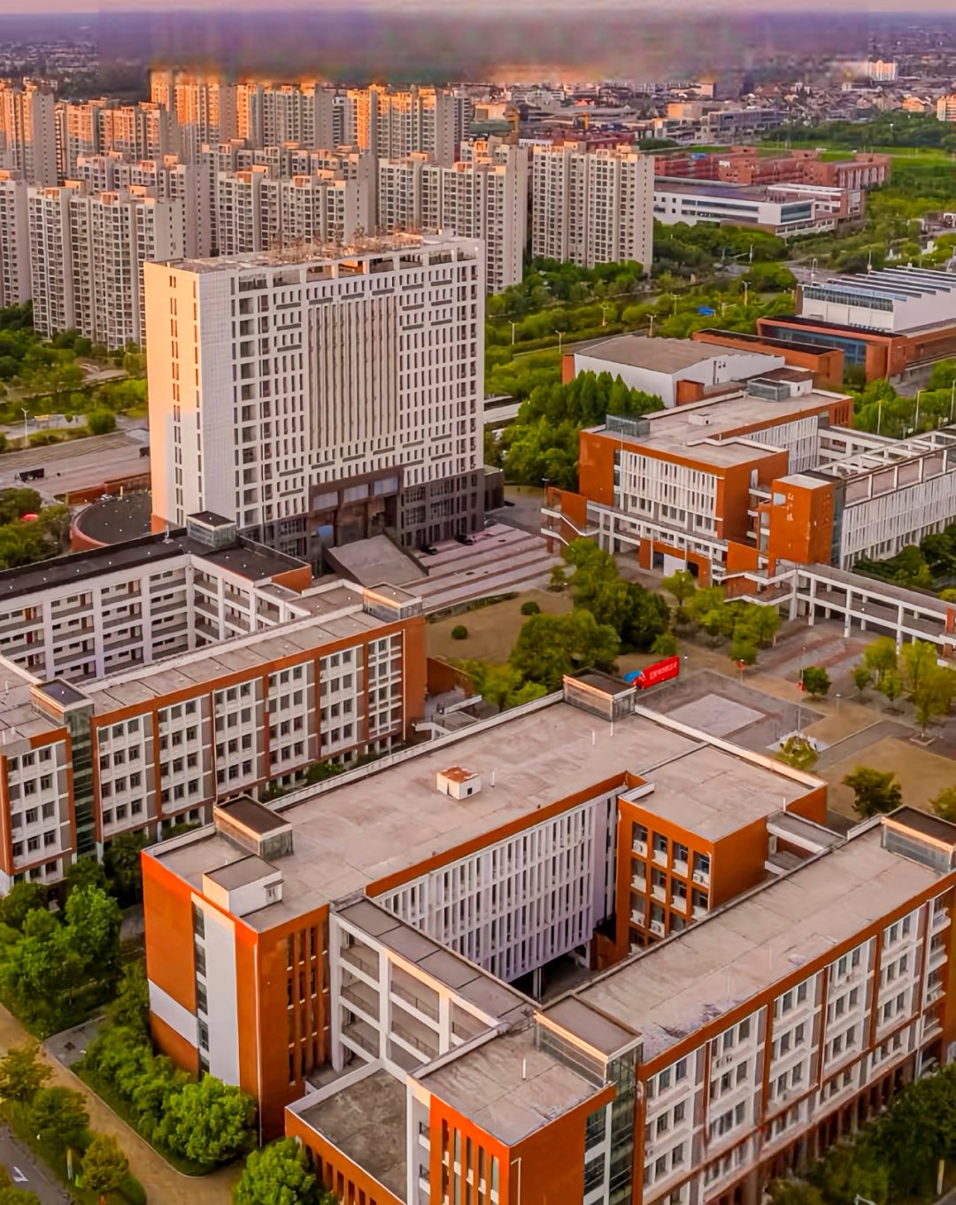 常州大学怀德学院校园风景